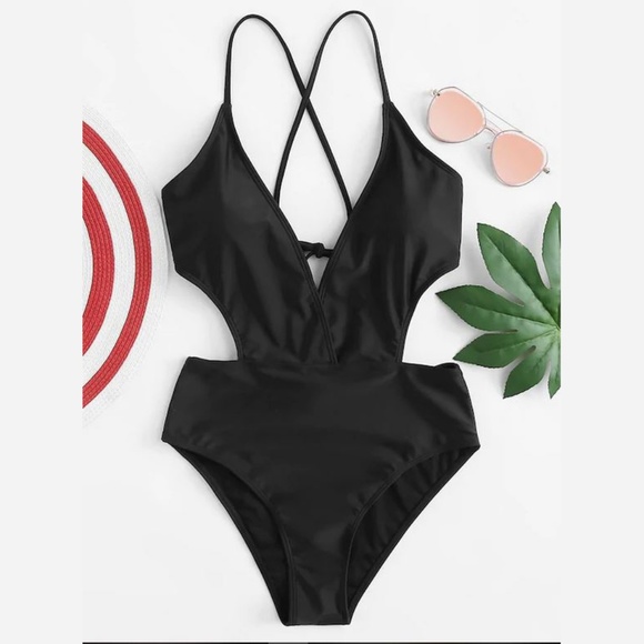 Swim New One Piece Black Swimsuit Bikini Summer Poshmark — free download